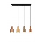 AGUDO Κρεμαστό Φωτιστικό TRIO LIGHTING 319400417 πολύχρωμο μεταλικό AGUDO Κρεμαστό Φωτιστικό TRIO LIGHTING 319400417 πολύχρωμο μεταλικό