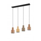AGUDO Κρεμαστό Φωτιστικό TRIO LIGHTING 319400417 πολύχρωμο μεταλικό AGUDO Κρεμαστό Φωτιστικό TRIO LIGHTING 319400417 πολύχρωμο μεταλικό