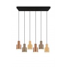 AGUDO Κρεμαστό Φωτιστικό TRIO LIGHTING 319400617 πολύφωτο πολύχρωμο AGUDO Κρεμαστό Φωτιστικό TRIO LIGHTING 319400617 πολύφωτο πολύχρωμο