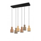 AGUDO Κρεμαστό Φωτιστικό TRIO LIGHTING 319400617 πολύφωτο πολύχρωμο AGUDO Κρεμαστό Φωτιστικό TRIO LIGHTING 319400617 πολύφωτο πολύχρωμο