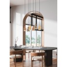 AGUDO Κρεμαστό Φωτιστικό TRIO LIGHTING 319400617 πολύφωτο πολύχρωμο AGUDO Κρεμαστό Φωτιστικό TRIO LIGHTING 319400617 πολύφωτο πολύχρωμο