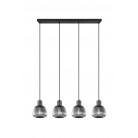 TARIFA Κρεμαστό Φωτιστικό TRIO LIGHTING 362800432 τετράφωτο χρωμέ