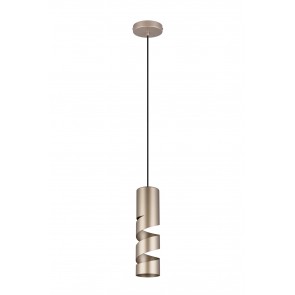 STREAM Κρεμαστό Φωτιστικό TRIO LIGHTING 364000165 καφέ κυλινδρικό