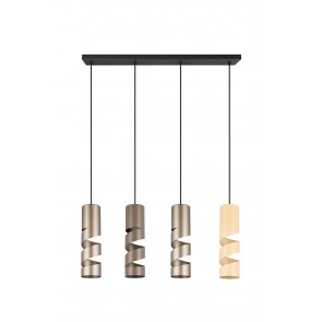 STREAM Κρεμαστό Φωτιστικό TRIO LIGHTING 364000417 τετράφωτο πολύχρωμο