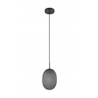 FACETTE Κρεμαστό Φωτιστικό TRIO LIGHTING 364200154 φιμέ γυάλινο