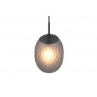 FACETTE Κρεμαστό Φωτιστικό TRIO LIGHTING 364200154 φιμέ γυάλινο