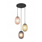 FACETTE Κρεμαστό Φωτιστικό TRIO LIGHTING 364230317 τρίφωτο φιμέ FACETTE Κρεμαστό Φωτιστικό TRIO LIGHTING 364230317 τρίφωτο φιμέ