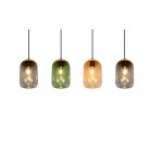 CORK Κρεμαστό Φωτιστικό TRIO LIGHTING 364600417 τετράφωτο γυάλινο CORK Κρεμαστό Φωτιστικό TRIO LIGHTING 364600417 τετράφωτο γυάλινο