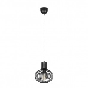 GILA Κρεμαστό Φωτιστικό TRIO LIGHTING 365700132 μαύρο μεταλικό