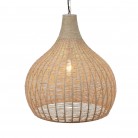 JANNE Κρεμαστό Φωτιστικό TRIO LIGHTING 366700136 γιούτα φυσικό JANNE Κρεμαστό Φωτιστικό TRIO LIGHTING 366700136 γιούτα φυσικό