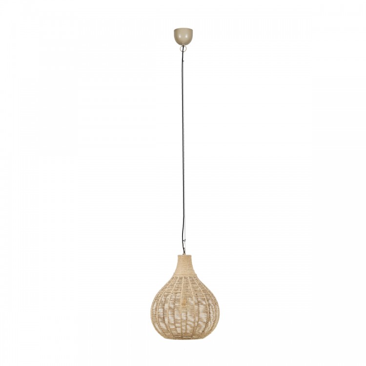 JANNE Κρεμαστό Φωτιστικό TRIO LIGHTING 366790136 γιούτα φυσικό