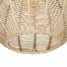 JANNE Κρεμαστό Φωτιστικό TRIO LIGHTING 366790136 γιούτα φυσικό