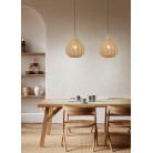 JANNE Κρεμαστό Φωτιστικό TRIO LIGHTING 366790136 γιούτα φυσικό