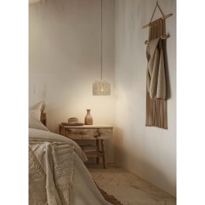 SMILLA Κρεμαστό Φωτιστικό TRIO LIGHTING 366800136 γιούτα boho