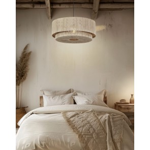 SMILLA Κρεμαστό Φωτιστικό TRIO LIGHTING 366890136 γιούτα μεγάλο
