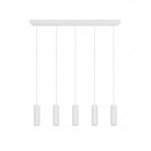 SOKA Κρεμαστό Φωτιστικό TRIO LIGHTING 367700531 πεντάφωτο λευκό
