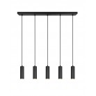 SOKA Κρεμαστό Φωτιστικό TRIO LIGHTING 367700532 πεντάφωτο μαύρο