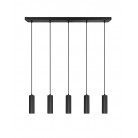 SOKA Κρεμαστό Φωτιστικό TRIO LIGHTING 367700532 πεντάφωτο μαύρο