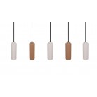 SOKA Κρεμαστό Φωτιστικό TRIO LIGHTING 367700565 πεντάφωτο καφέ