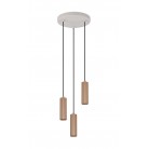 SOKA Κρεμαστό Φωτιστικό TRIO LIGHTING 367730365 τρίφωτο καφέ SOKA Κρεμαστό Φωτιστικό TRIO LIGHTING 367730365 τρίφωτο καφέ