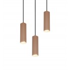 SOKA Κρεμαστό Φωτιστικό TRIO LIGHTING 367730365 τρίφωτο καφέ SOKA Κρεμαστό Φωτιστικό TRIO LIGHTING 367730365 τρίφωτο καφέ