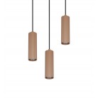 SOKA Κρεμαστό Φωτιστικό TRIO LIGHTING 367730365 τρίφωτο καφέ SOKA Κρεμαστό Φωτιστικό TRIO LIGHTING 367730365 τρίφωτο καφέ