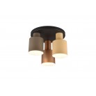 AGUDO Φωτιστικό Οροφής TRIO LIGHTING 619430317 τρίφωτο πολύχρωμο AGUDO Φωτιστικό Οροφής TRIO LIGHTING 619430317 τρίφωτο πολύχρωμο