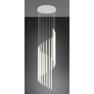 BAXTER 330632076 LED Κρεμαστό Φωτιστικό TRIO LIGHTING θερμό γκρι μεταλλικό 8300lm