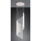 BAXTER 330632076 LED Κρεμαστό Φωτιστικό TRIO LIGHTING θερμό γκρι μεταλλικό 8300lm