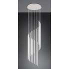 BAXTER 330632076 LED Κρεμαστό Φωτιστικό TRIO LIGHTING θερμό γκρι μεταλλικό 8300lm