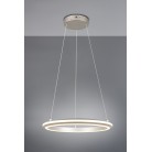 AMADOR 331010107 LED Κρεμαστό Φωτιστικό TRIO LIGHTING νίκελ κυκλικό ρυθμιζόμενο