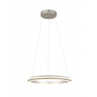 AMADOR 331010107 LED Κρεμαστό Φωτιστικό TRIO LIGHTING νίκελ κυκλικό ρυθμιζόμενο