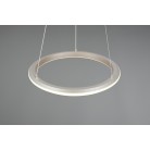 AMADOR 331010107 LED Κρεμαστό Φωτιστικό TRIO LIGHTING νίκελ κυκλικό ρυθμιζόμενο