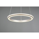 AMADOR 331010107 LED Κρεμαστό Φωτιστικό TRIO LIGHTING νίκελ κυκλικό ρυθμιζόμενο