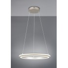 AMADOR 331010107 LED Κρεμαστό Φωτιστικό TRIO LIGHTING νίκελ κυκλικό ρυθμιζόμενο