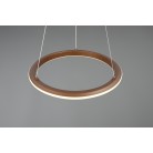 AMADOR 331010165 LED Κρεμαστό Φωτιστικό TRIO LIGHTING καφέ 4000lm