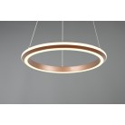 AMADOR 331010165 LED Κρεμαστό Φωτιστικό TRIO LIGHTING καφέ 4000lm