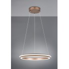 AMADOR 331010165 LED Κρεμαστό Φωτιστικό TRIO LIGHTING καφέ 4000lm