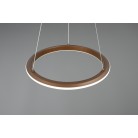 AMADOR 331010165 LED Κρεμαστό Φωτιστικό TRIO LIGHTING καφέ 4000lm