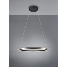 AMADOR 331019132 LED Κρεμαστό Φωτιστικό TRIO LIGHTING μαύρο 5800lm