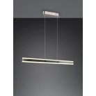 ARCOLA 331210107 LED Κρεμαστό Φωτιστικό TRIO LIGHTING ρυθμιζόμενο νίκελ up-down