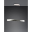 ARCOLA 331210107 LED Κρεμαστό Φωτιστικό TRIO LIGHTING ρυθμιζόμενο νίκελ up-down