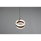 DIOS 331410132 LED Κρεμαστό Φωτιστικό TRIO LIGHTING μαύρο μονόφωτο