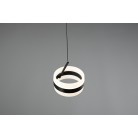 DIOS 331410132 LED Κρεμαστό Φωτιστικό TRIO LIGHTING μαύρο μονόφωτο