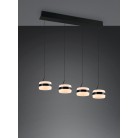 DIOS 331410432 LED Κρεμαστό Φωτιστικό TRIO LIGHTING πολύφωτο μαύρο lift me