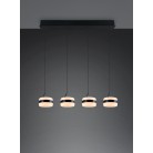 DIOS 331410432 LED Κρεμαστό Φωτιστικό TRIO LIGHTING πολύφωτο μαύρο lift me