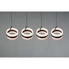 DIOS 331410432 LED Κρεμαστό Φωτιστικό TRIO LIGHTING πολύφωτο μαύρο lift me