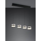 DIOS 331410432 LED Κρεμαστό Φωτιστικό TRIO LIGHTING πολύφωτο μαύρο lift me