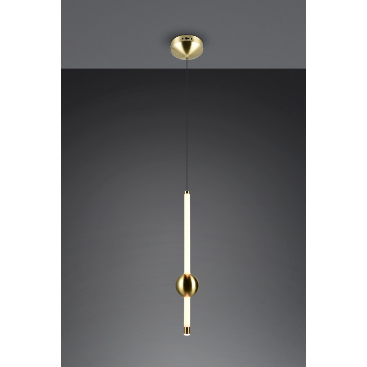 MELITA 331510108 LED Κρεμαστό Φωτιστικό TRIO LIGHTING ορειχαλκος minimal