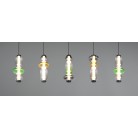 MINERVA 334310517 LED Κρεμαστό Φωτιστικό TRIO LIGHTING πεντάφωτο γυάλινο